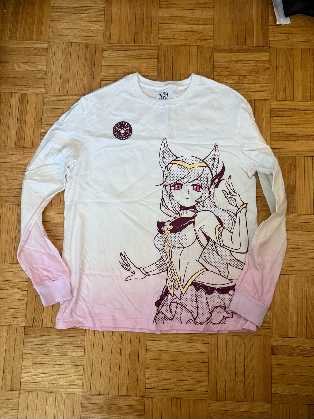 Official League Of Legends Star Guardian Ahri Long Sleeve Tee